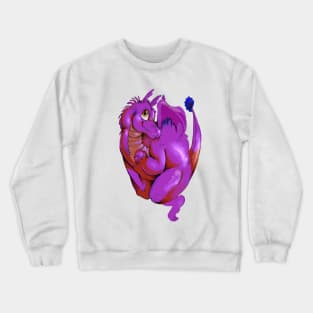 Purple dragon Crewneck Sweatshirt